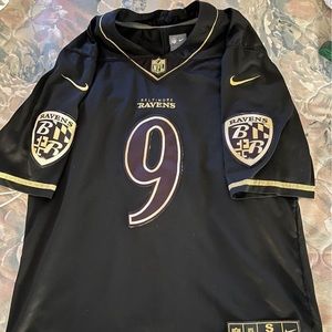 Men’s Justin Tucker Gold Edition Vapor Untouchable Jersey, sz Small